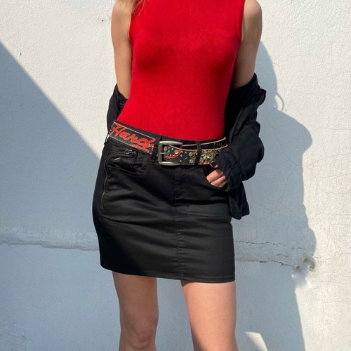 G-Star Raw mini skirt like new, size 25, black