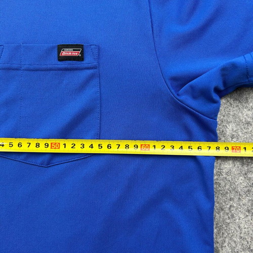 Dickies Bright Blue Pocket Tee 2XT Oversized Y2K Workwear Streetwear