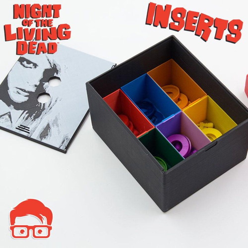 Zombicide Night of the Living Dead Board Game Organizer new, 3D printed