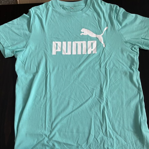 Puma T shirt new, turquoise, size L
