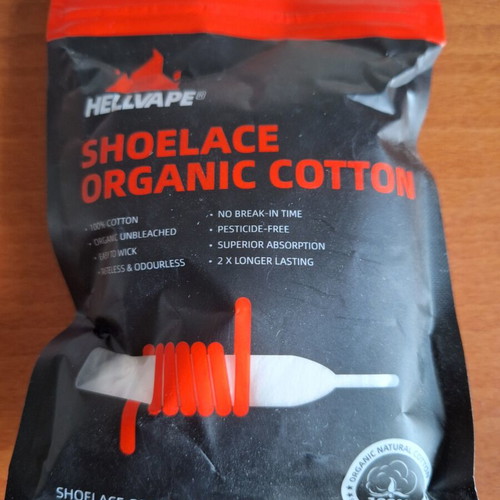 Shoelace Organic Cotton Hellvape 40 pcs new