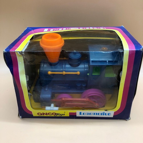 Anco Toys wind-up train 1980 like new