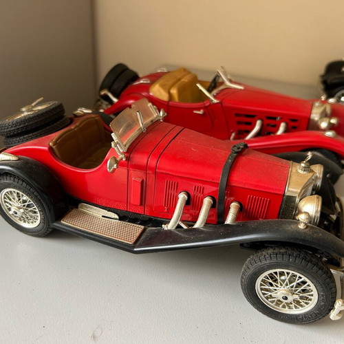 Burago 1/18 Antique Model Cars used, made in Italy