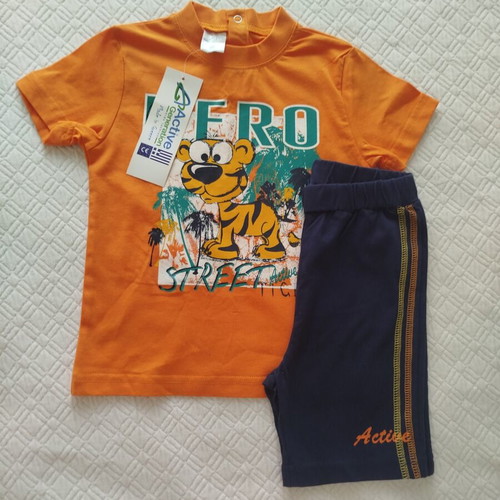 Active Generation cotton baby set for boys up to 86 cm