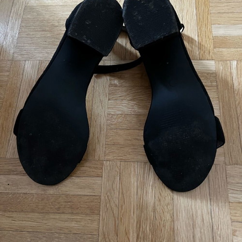 Migato suede sandals used, size 37, black