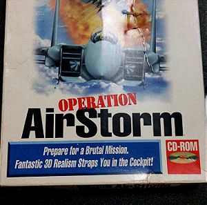 OPERATION AIRSTORM PC GAME 1995 ΠΛΗΡΕΣ BIG BOX