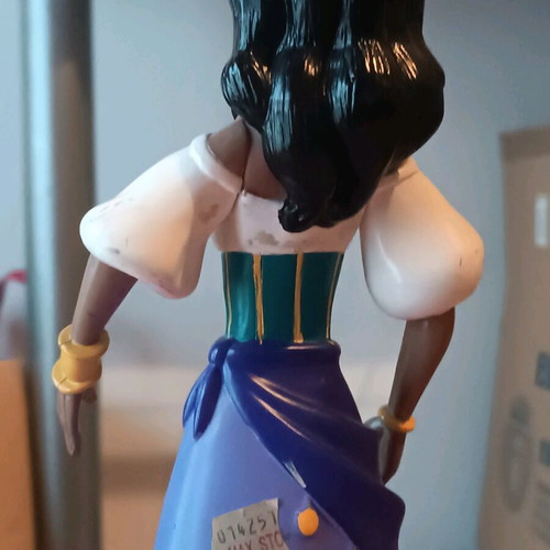 Esmeralda plastic doll used with minor imperfections