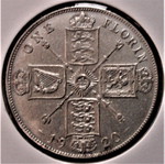 Νόμισμα 1 Florin 1920 George V μεταχειρισμένο