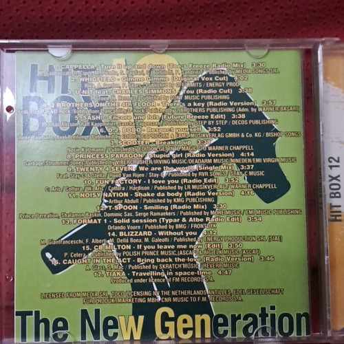 Hit Box 12 CD like new, pop