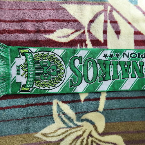Panathinaikos 1995 scarf like new, vintage, large size