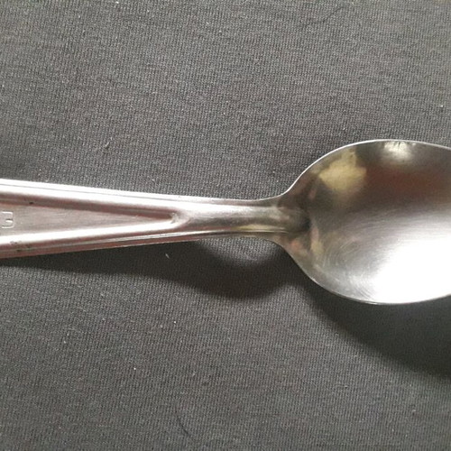 Greek Army Spoon 1967 used from Afentakis-Chalkida