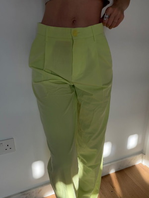 Suitpants ASOS green like new, size S 36 8