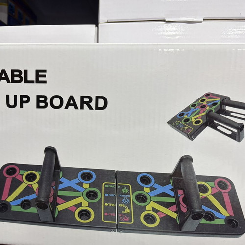 Foldable Push-Up Board with Handles new, home workout training system