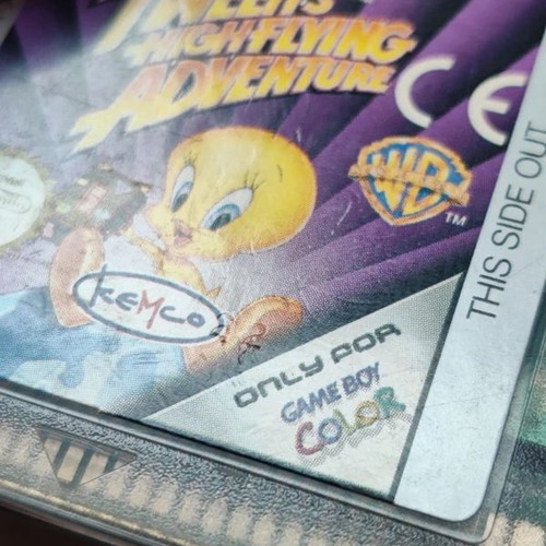 Tweety's Highflying Adventure game for Nintendo Game Boy Color like new