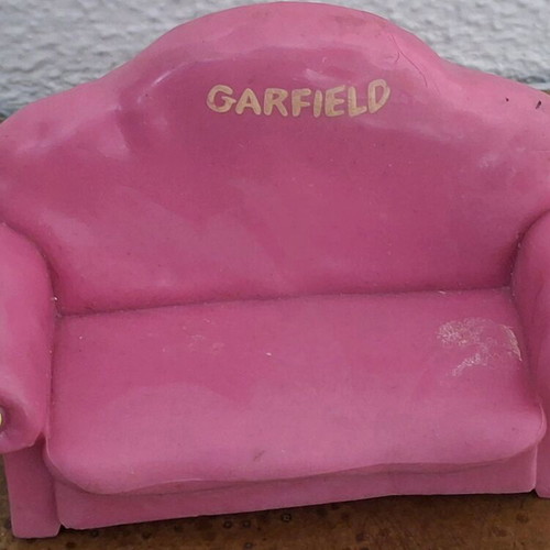 Vintage Garfield & Arlene on Couch PVC figure used