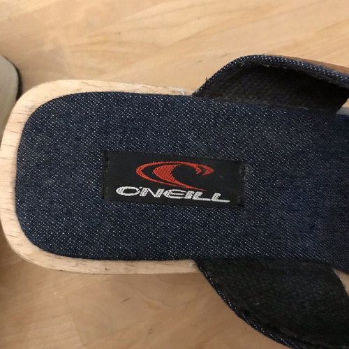 O'Neill platform shoes used, size 37, blue