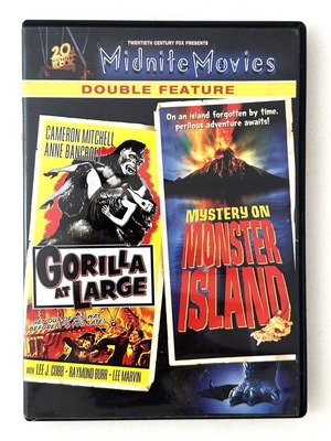 Gorilla at Large & Mystery on Monster Island 2-disc DVD like new with English subtitles