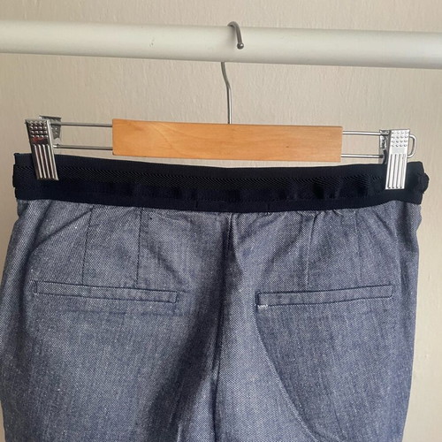 Zara elastic pants like new, blue, size XS