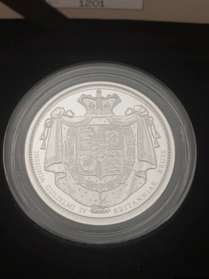 Монета William IV Crown 2026 сребърна 2 унции лимитирана нова