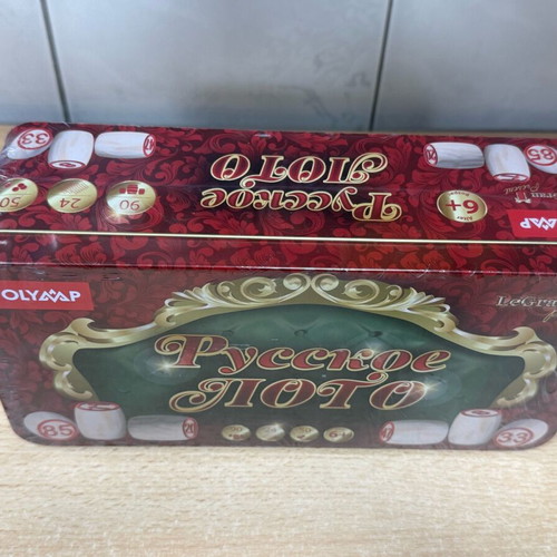 Loto board game Olymp new with metal box