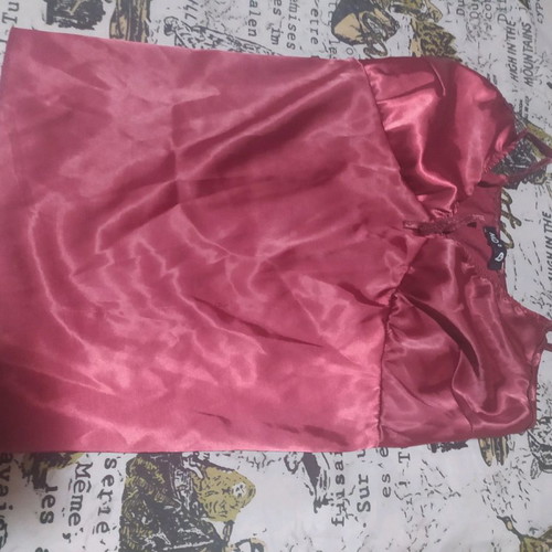 satin top