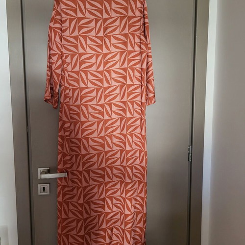 Kaftan Santorini New Age M/L silky touch, like new, beige and orange