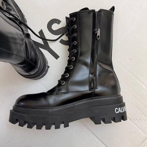 Calvin Klein Jeans boots No39 like new, black