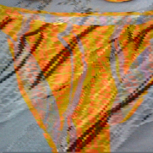 Μαγιό μπικίνι καινούργιο, μέγεθος 50 κάτω και σουτιέν C, πορτοκαλί