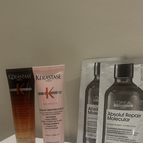 Kerastase and L’Oréal Professionnel Travel-Size Hair Care Set new
