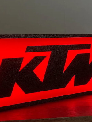 KTM light box made to order