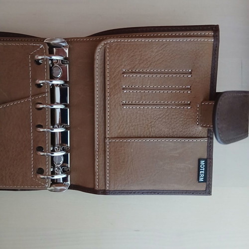 Moterm Luxe Pocket Leather Planner new with box and dust bag