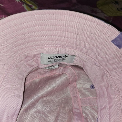 Adidas hat used for girl 8-10 years multicolor purple