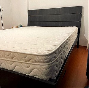 Διπλό στρώμα woodwell με διπλό κρεβάτι 150x200".