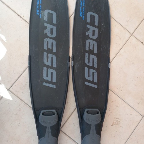 Cressi fins used, size 40-41