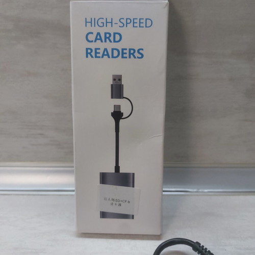 High-Speed 2-in-1 CFexpress Type B and SD Card Reader new