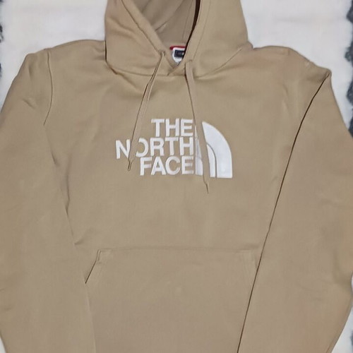 The North Face hoodie beige, lightly used with small mark, size L