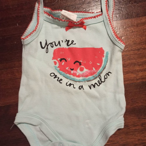 Baby bodysuits like new, set of 2 pieces
