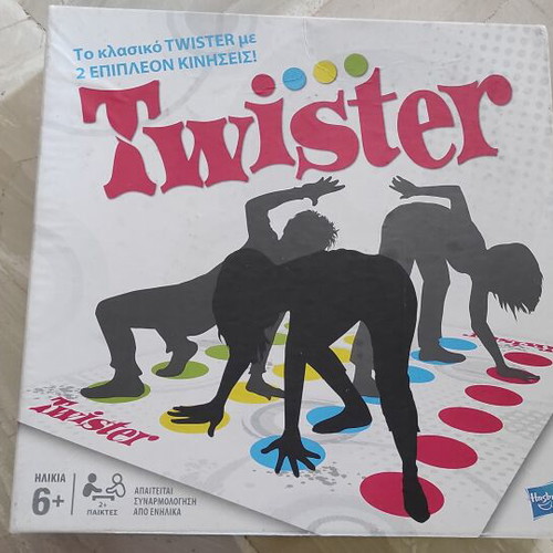 Twister board game used, new edition with 2 extra moves