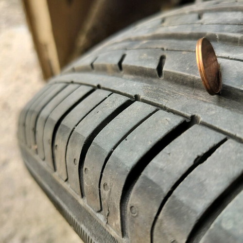 Yokohama tires 175/65/14 with steel rims and hubcaps like new