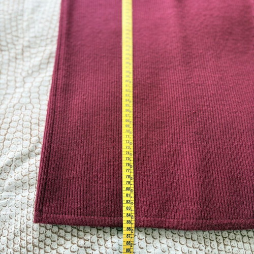 Jeanne Pierre Bordeaux Wool Pencil Skirt like new, sizes M/L