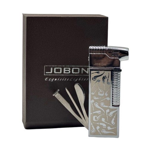 JODON metal pipe lighter with cleaning tools new