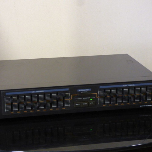 Sony SEQ-210 Stereo Graphic Equalizer used, vintage Hi-Fi