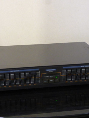 Sony SEQ-210 Stereo Graphic Equalizer used, vintage Hi-Fi