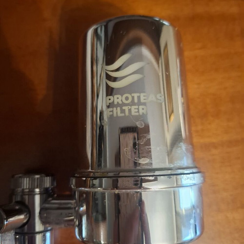 Proteas Filter kitchen faucet water filter, chrome/inox