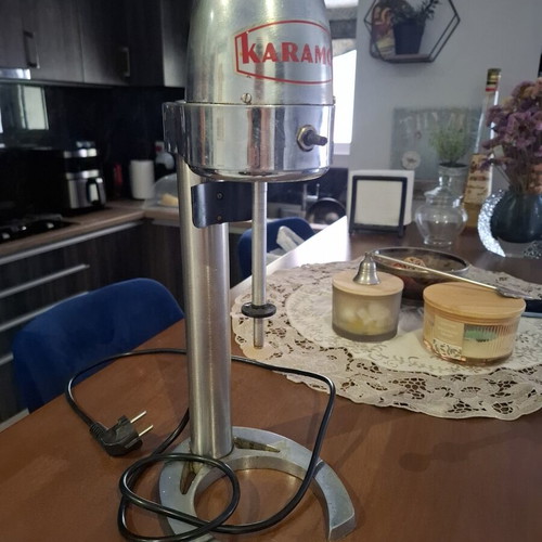 KARAMCO Vintage professional frappe maker used, metal construction