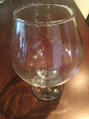 Ποτήρι κονιάκ μεταχειρισμένο, ύψος 15 εκ.