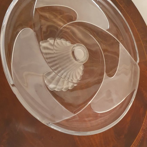 Glass cake stand used, 30cm diameter