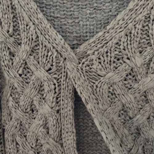 Knitted brown cardigan like new