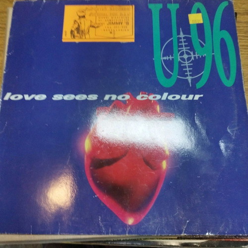 U96 Love Sees No Colour vinyl record used