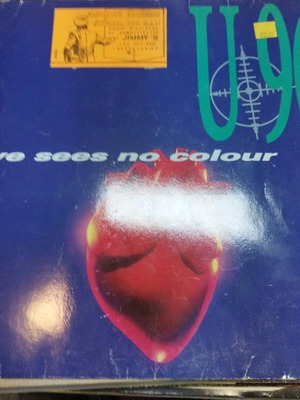 U96 Love Sees No Colour vinyl record used